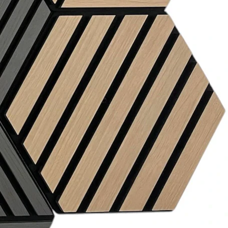 PVC Oak Hanging Wall Panels – Modern & Lightweight Wall Decor