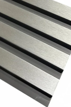 silver pvc panel