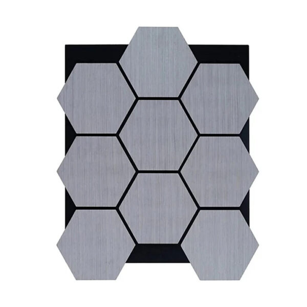 Hexagon Acoustic Wall Panel - Ash Grey