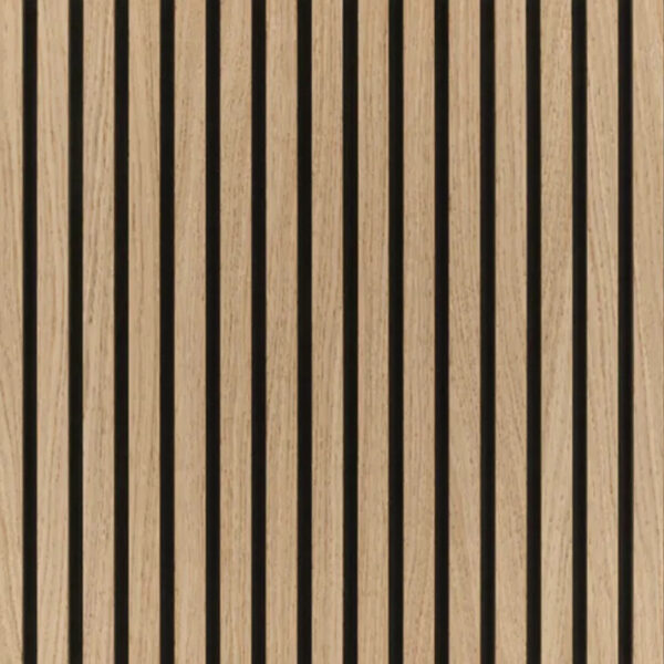 Acoustic Square Wood Wall Panel - Light Oak