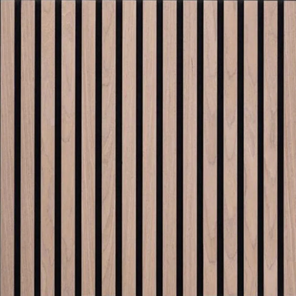Acoustic Square Wood Wall Panel - Walnut